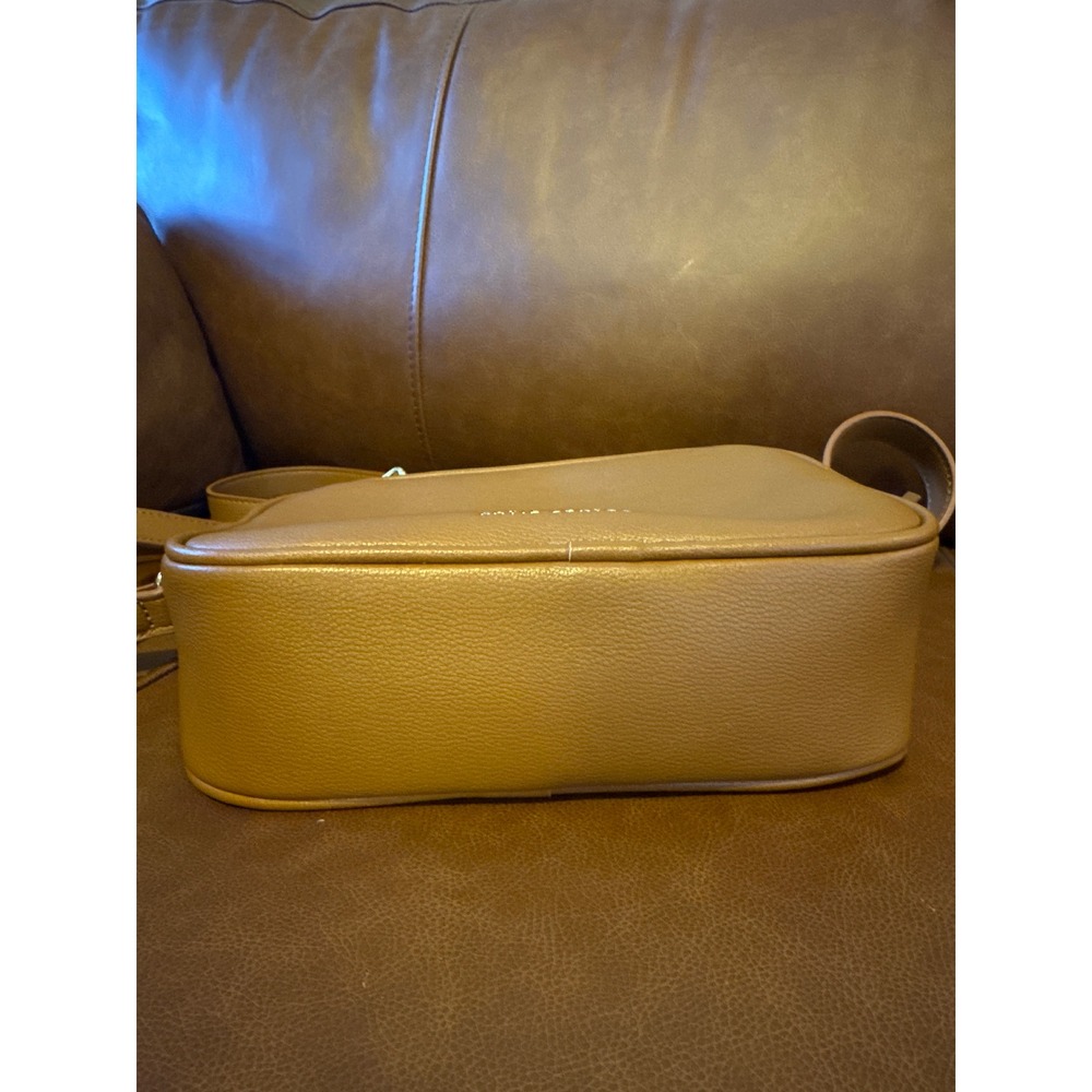 Katie Loxton Crossbody Bag Tan Brown Vegan Leather Gold Hardware Camera Bag - Picture 6 of 9